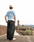 T-Shirt FOREVER VACATION - soul blue