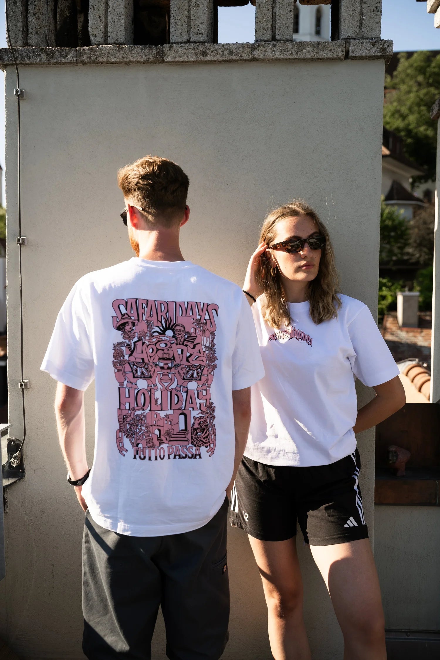 T-Shirt Safaridays - Weiss