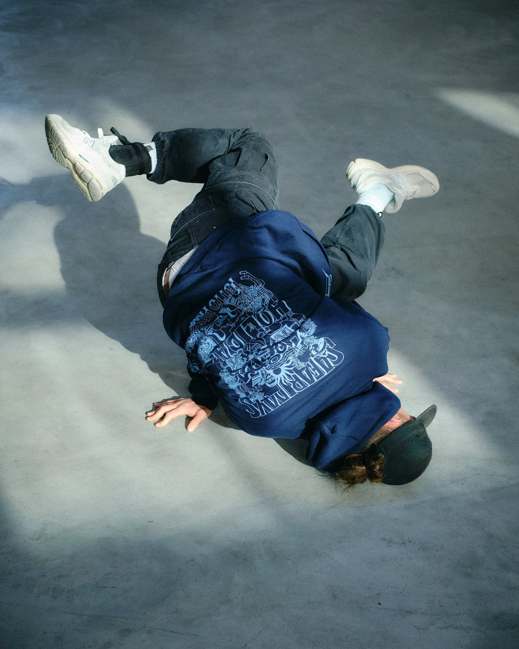 Hoodie Safaridays - Navy Blau