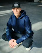 Hoodie Safaridays - Navy Blau