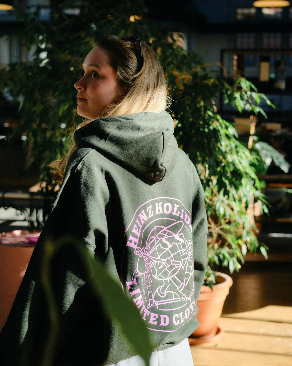 Hoodie - Waldgrün