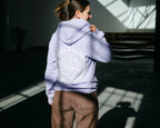 Hoodie - Orchideen Violett