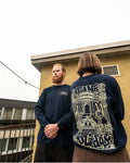 Longsleeve FOREVER VACATION - navy blau