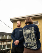 Longsleeve FOREVER VACATION - navy blau