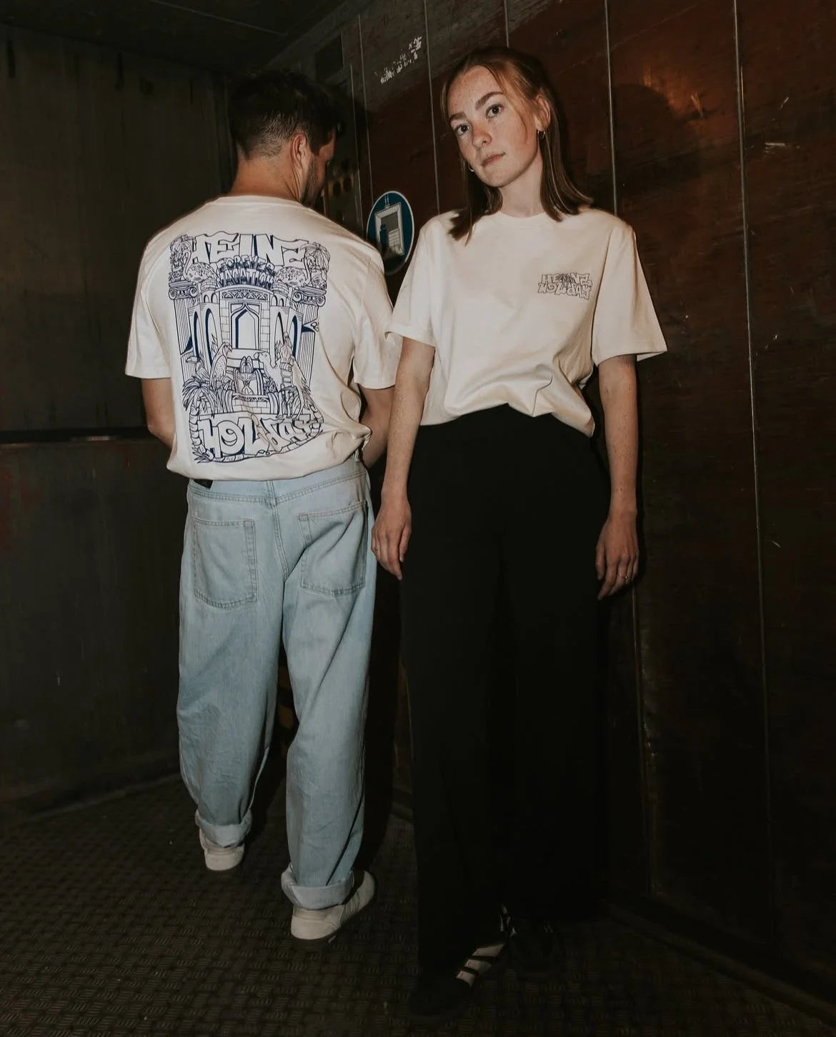 T-shirt FOREVER VACATION - natural raw
