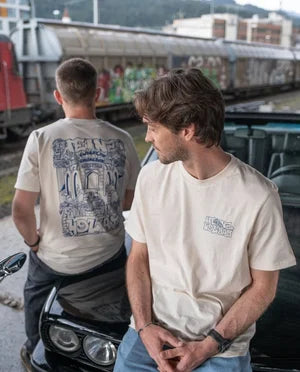 T-shirt FOREVER VACATION - natural raw
