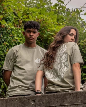 T-shirt HEINZ x MOMO - grün