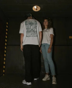 T-shirt FOREVER VACATION - heather grey