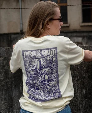 T-shirt ORIENT EXPRESS - ecru weiss