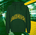 Hoodie RANCIDO - dunkelgrün