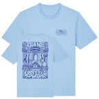 T-Shirt FOREVER VACATION - soul blue