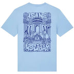 T-Shirt FOREVER VACATION - soul blue
