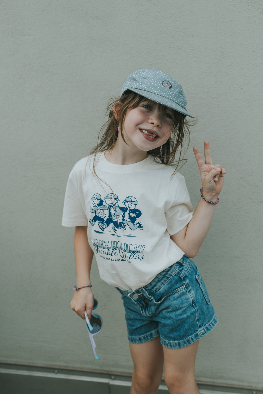 TROUBLE FELLAS KIDS SHIRT