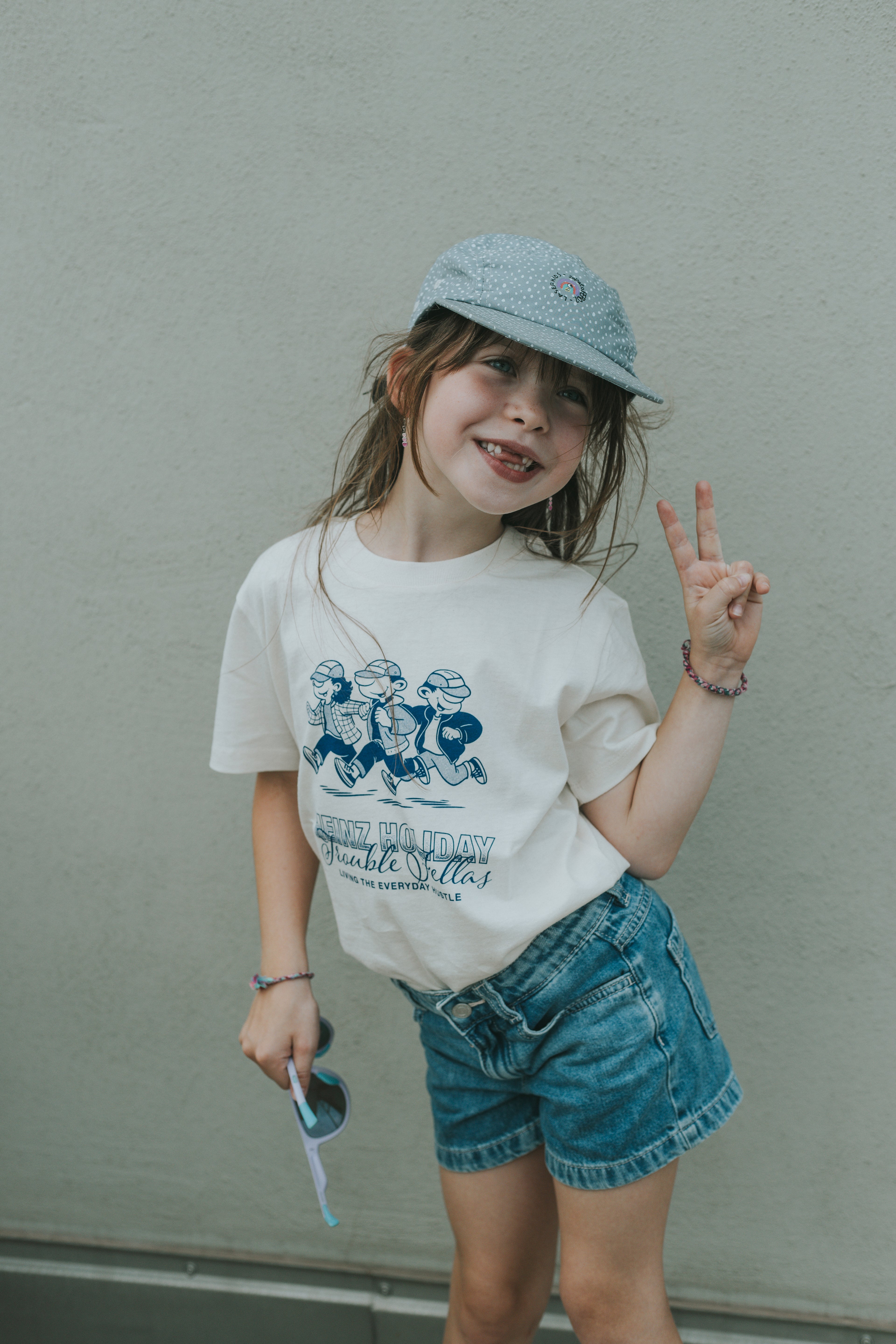 TROUBLE FELLAS KIDS SHIRT